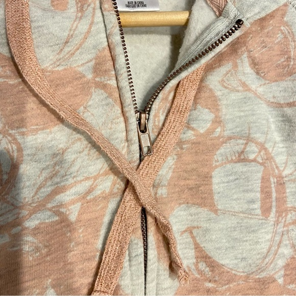 Disney Parks Minnie Mouse Hoodie with Ears and Bow Full ZipUp Side Pockets Small - Picture 4 of 12